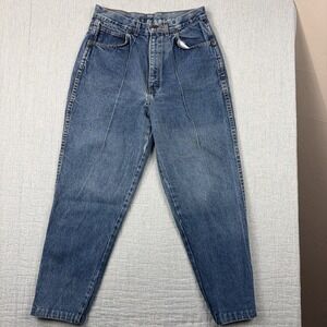 CHIC Vintage 80s 90s Women's Jeans Size 14 High Rise Tapered Mom Made In USA